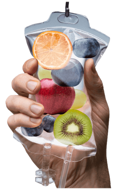 hand with pack