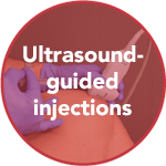 Inyecciones guiadas por ultrasound